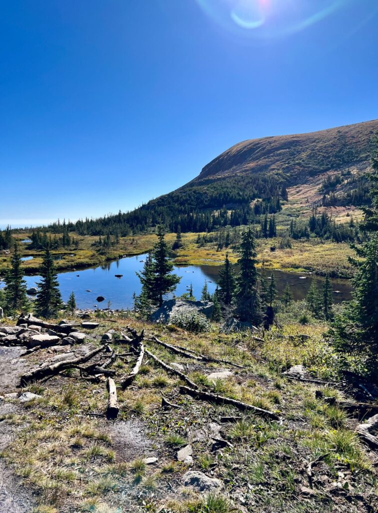 Lake along the Blue Lake Trail