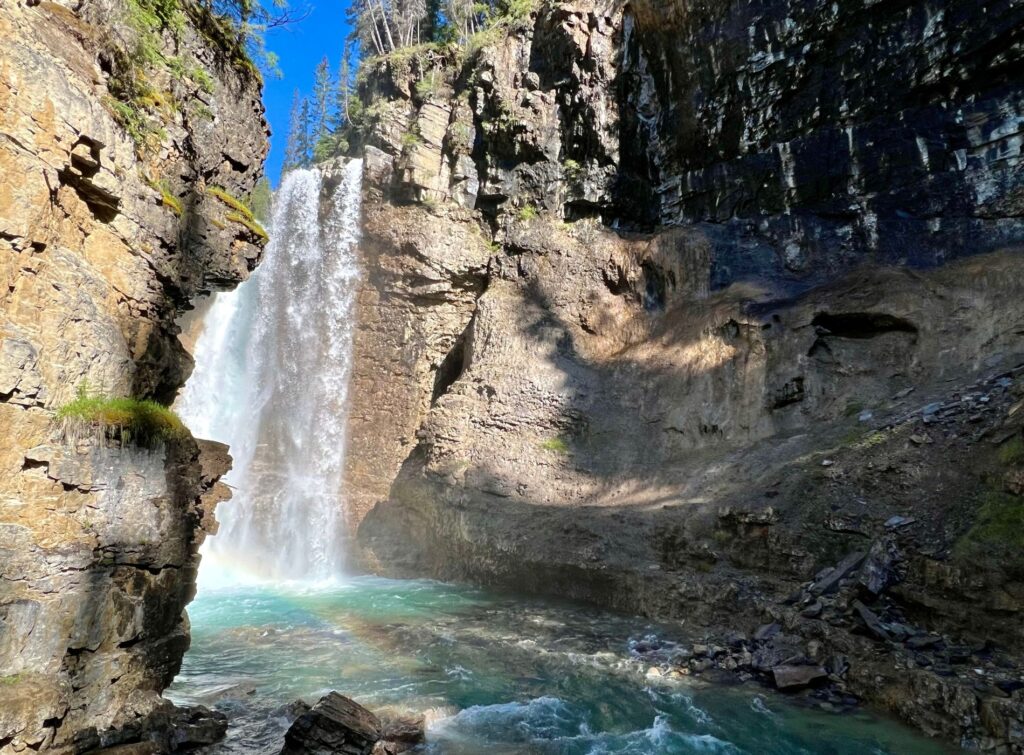 Upper Falls in Johnston Canyon, Banff National Park