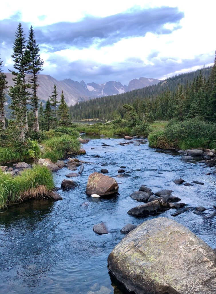 River into Long Lake