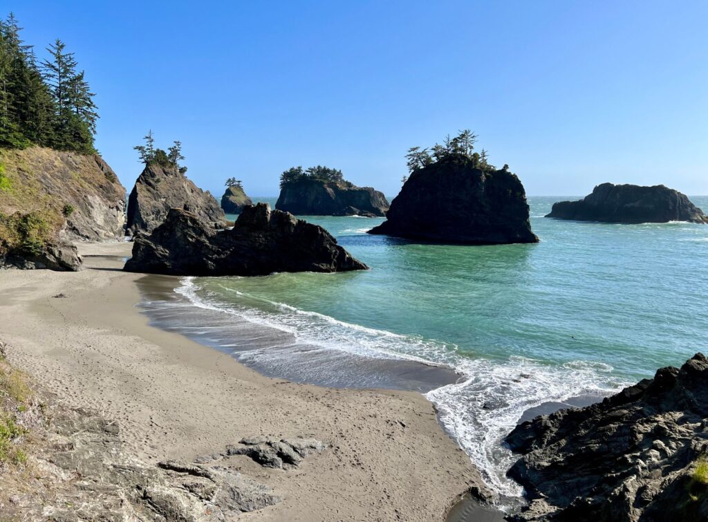 Secret Beach in Oregon